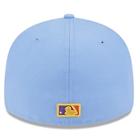 Men's New Era Light Blue Colorado Rockies 2025 City Connect Low Profile 59FIFTY Fitted Hat
