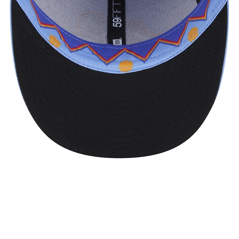 Men's New Era Light Blue Colorado Rockies 2025 City Connect Low Profile 59FIFTY Fitted Hat