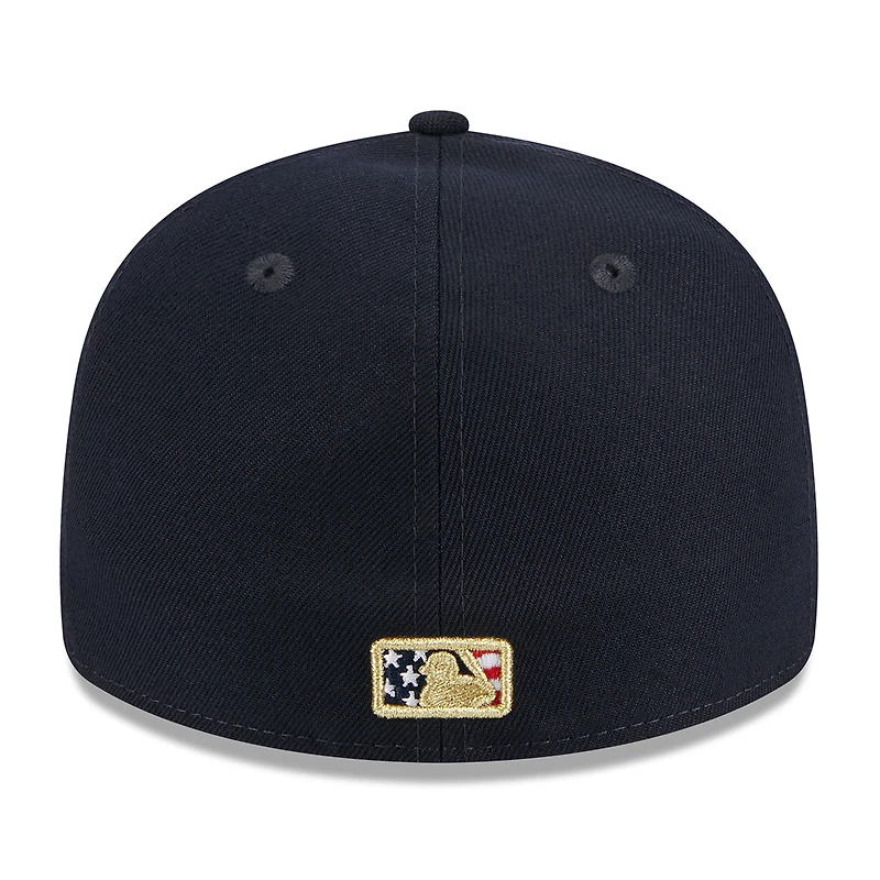Men's New Era  Navy Colorado Rockies 2023 Fourth of July Low Profile 59FIFTY Fitted Hat