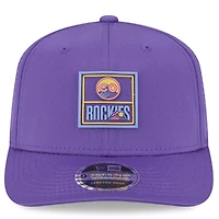 Casquette ajustable 9SEVENTY violette New Era Colorado Rockies 2025 City Connect Fan Pack pour homme