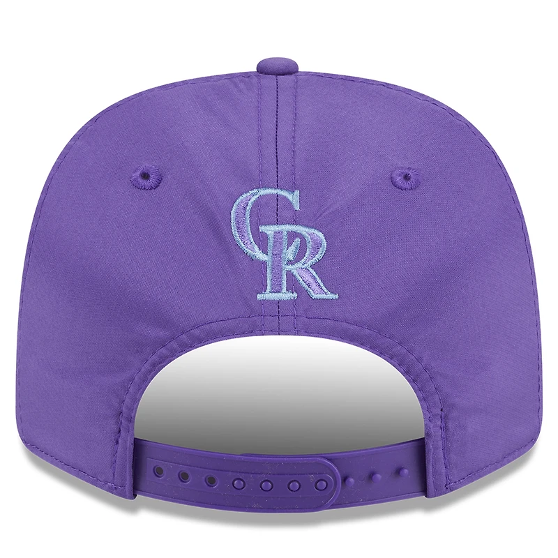 Casquette ajustable 9SEVENTY violette New Era Colorado Rockies 2025 City Connect Fan Pack pour homme