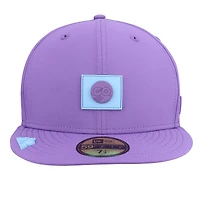 Casquette ajustée New Era 59FIFTY violette pour homme, Colorado Rockies 2026 Clubhouse Alternate