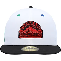 NWE ROCKIE WHITE MLB PRIMARY EYES 59FIFTY HATMENHIC