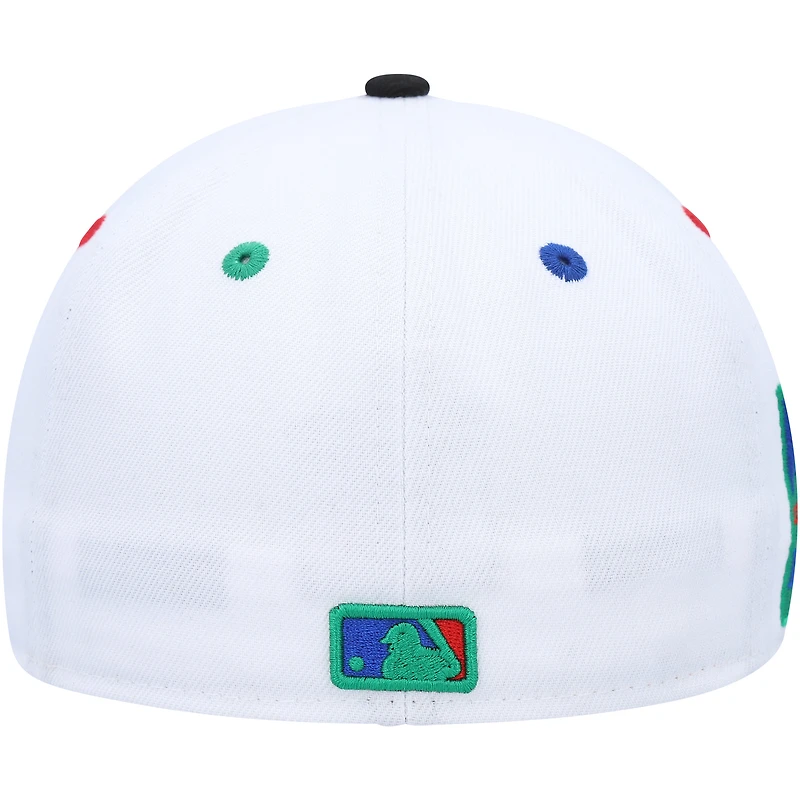 NWE ROCKIE WHITE MLB PRIMARY EYES 59FIFTY HATMENHIC
