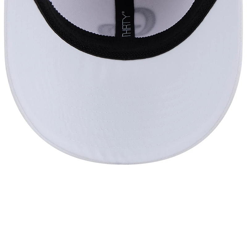 Casquette 39THIRTY Flex blanche des Colorado Rockies de New Era pour homme