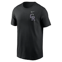 Men's Nike Black Colorado Rockies Mile High Local Team T-Shirt
