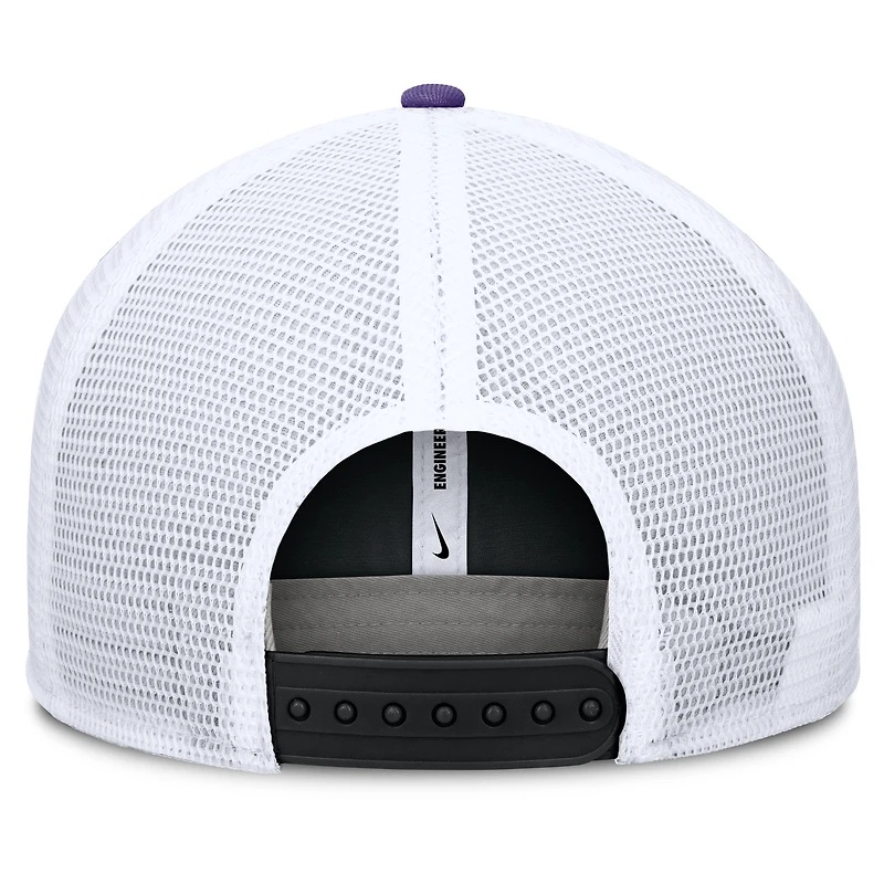 Men's Nike  Black Colorado Rockies Pro Trucker Snapback Hat
