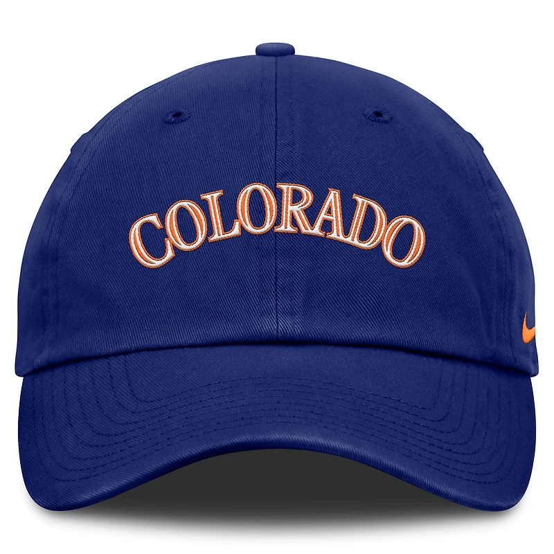 Men's Nike Deep Royal Colorado Rockies Club Adjustable Hat