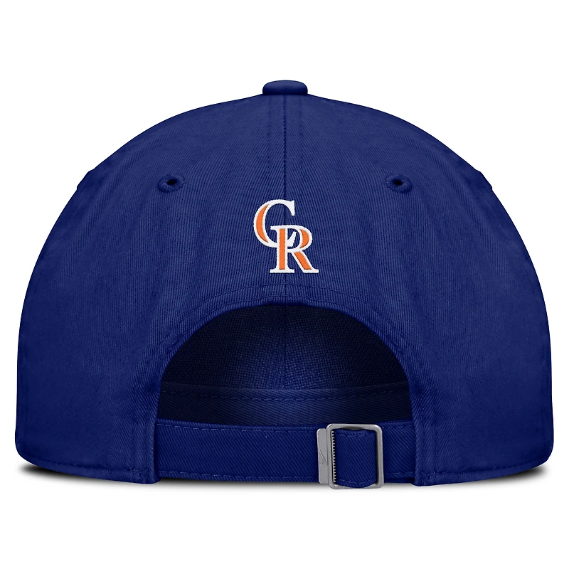 Men's Nike Deep Royal Colorado Rockies Club Adjustable Hat
