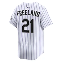 Men's Nike Kyle Freeland White Colorado Rockies Home Limited Player Jersey