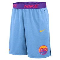 Men's Nike  Light Blue Colorado Rockies 2025 City Connect Authentic Collection Performance Knit Shorts