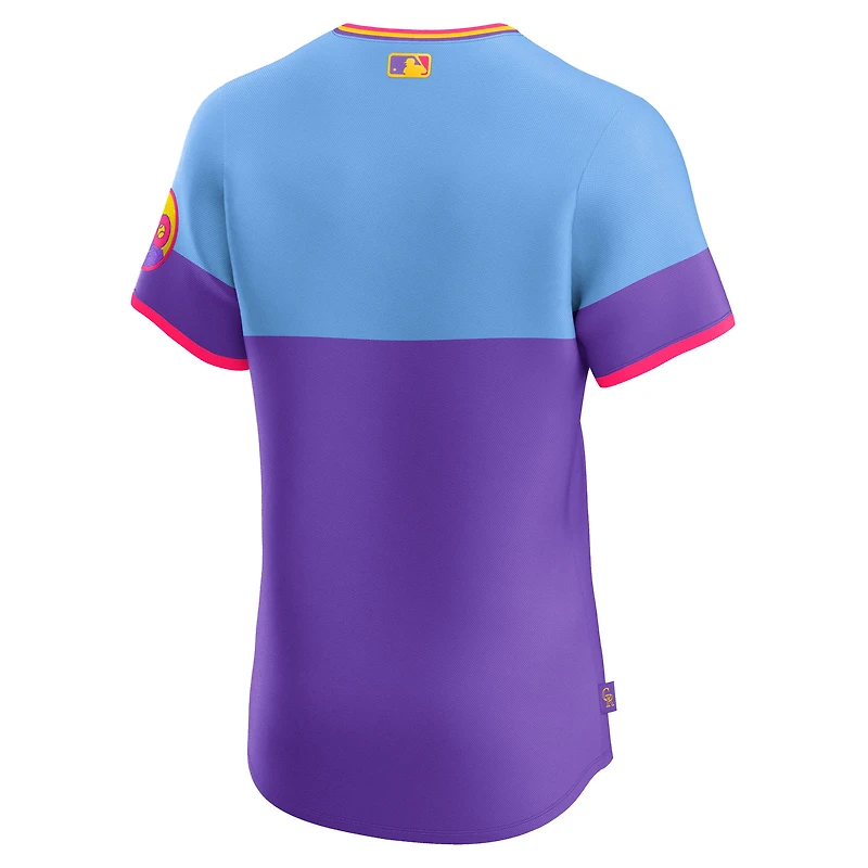 Maillot Nike violet City Connect Elite 2025 des Colorado Rockies pour homme