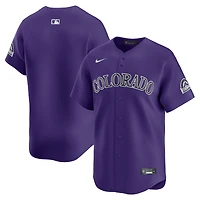 Men's Nike Purple Colorado Rockies Alternate Limited Jersey