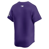 Maillot Nike violet Colorado Rockies Alternate Limited pour homme