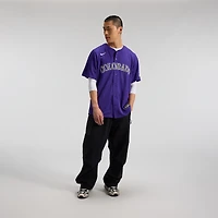 Men's Nike White Colorado Rockies Home Limited Jersey