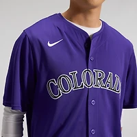Men's Nike White Colorado Rockies Home Limited Jersey