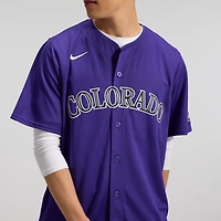 Men's Nike White Colorado Rockies Home Limited Jersey