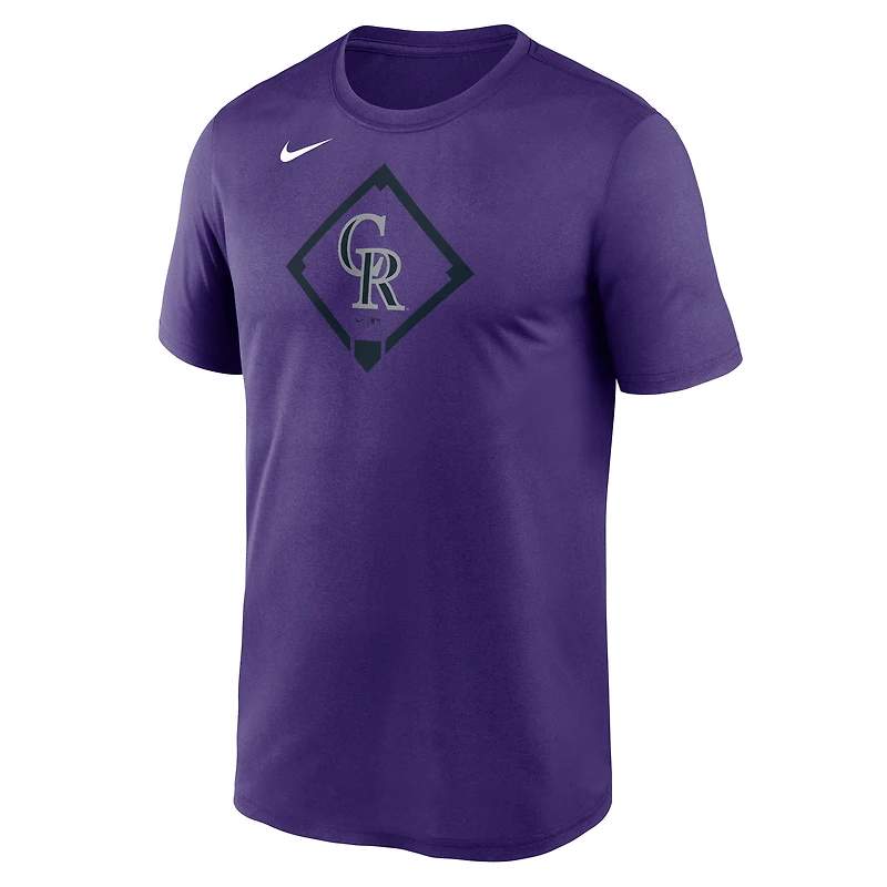 Men's Nike Purple Colorado Rockies Icon Legend Dri-FIT T-Shirt