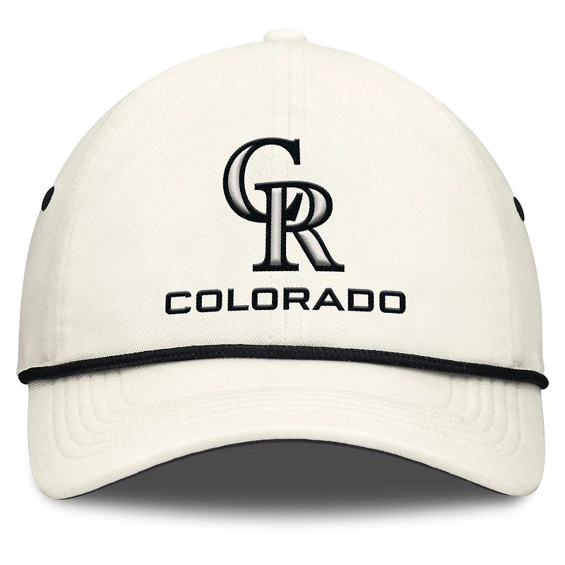 Casquette ajustable Nike Stone Colorado Rockies Club pour homme