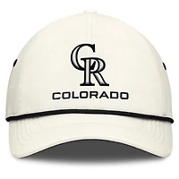 Men's Nike  Stone Colorado Rockies Club Adjustable Hat