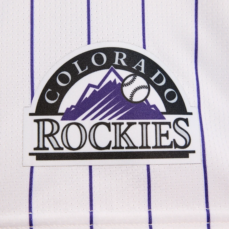 Men's Nike White Colorado Rockies Home Limited Jersey
