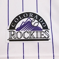 Men's Nike White Colorado Rockies Home Limited Jersey