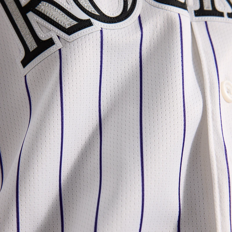 Men's Nike White Colorado Rockies Home Limited Jersey