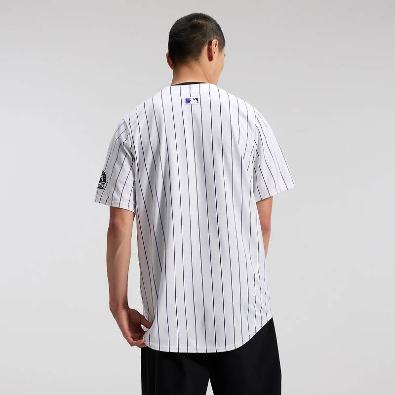 Men's Nike White Colorado Rockies Home Limited Jersey