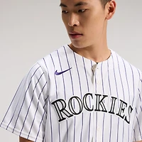 Men's Nike White Colorado Rockies Home Limited Jersey