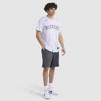 Men's Nike  White Colorado Rockies Home Limited Player Jersey