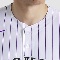 Men's Nike  White Colorado Rockies Home Limited Player Jersey