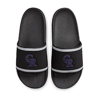Nike Colorado Rockies Off-Court Wordmark Slide Sandals