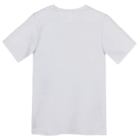 T-shirt Nike blanc pour enfant avec logo City Connect des Colorado Rockies 2025