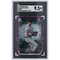 Sean Sullivan Colorado Rockies 2023 Bowman Chrome Draft 1st Bowman Fuchsia Lunar #BDC-88 #79/199 SGC Authenticated 9.5 Card