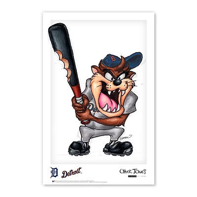 Tasmanian Devil Colorado Rockies 11" x 17" Looney Tunes Poster Print