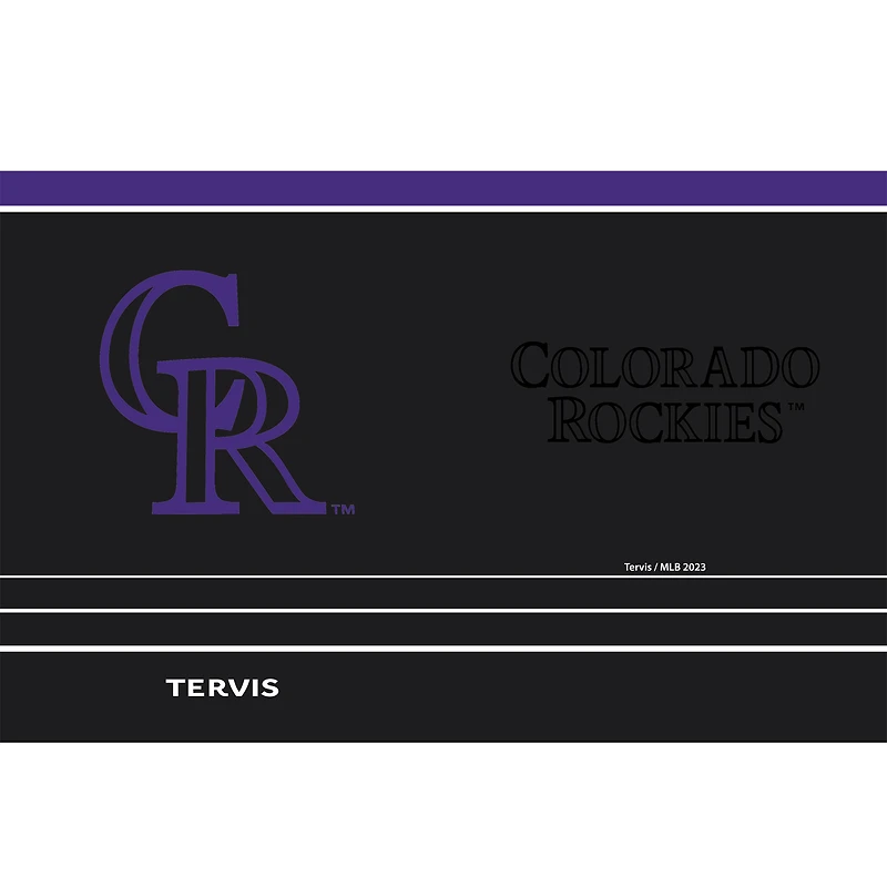Tervis Colorado Rockies 30oz. Night Game Tumbler with Straw