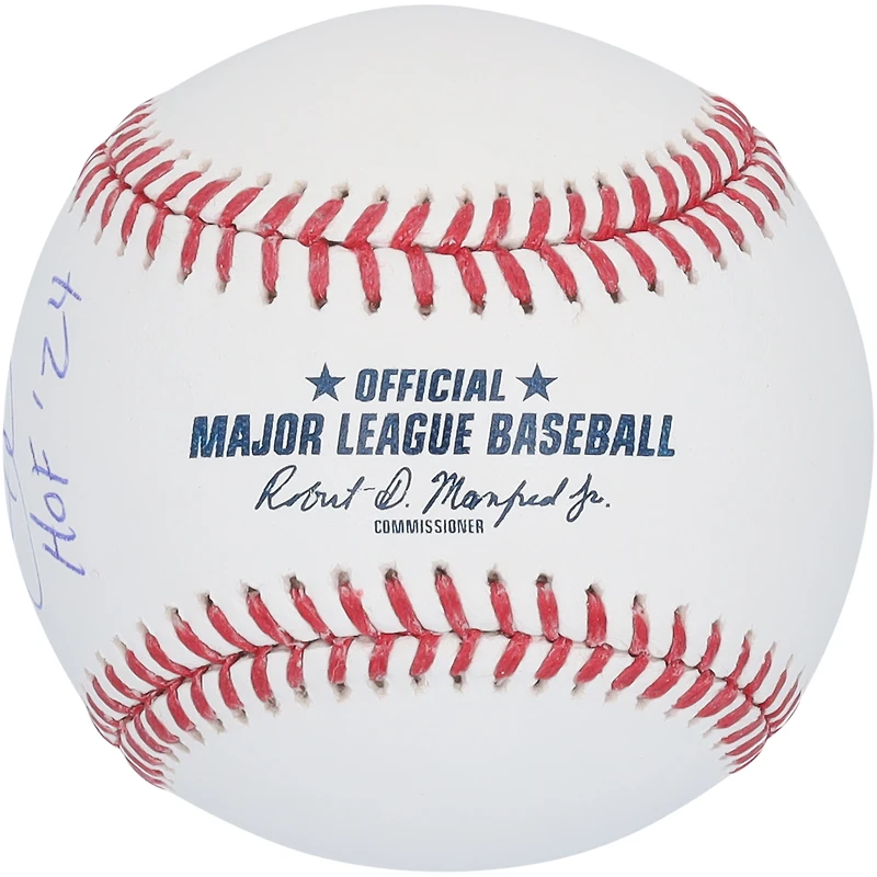 Todd Helton Colorado Rockies Autographed Hall of Fame Logo Baseball with "HOF 2024 " Inscription 
