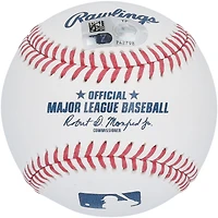 Todd Helton Colorado Rockies Autographed Rawlings MLB Baseball with "HOF 2024 " Inscription