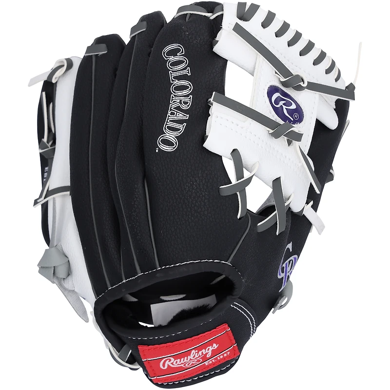 Todd Helton Colorado Rockies Autographed Rawlings Replica Glove with "HOF 24" Inscription