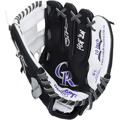 Todd Helton Colorado Rockies Autographed Rawlings Replica Glove with "HOF 24" Inscription