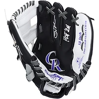 Todd Helton Colorado Rockies Autographed Rawlings Replica Glove with "HOF 24" Inscription