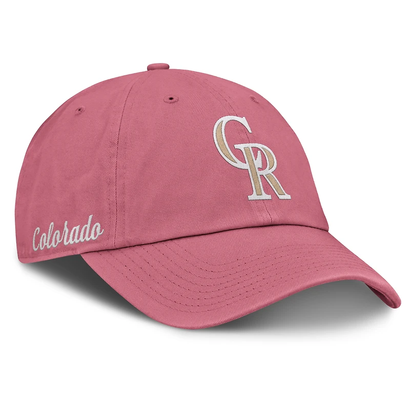 Unisex Nike Pink Colorado Rockies Mother's Day Club Adjustable Hat