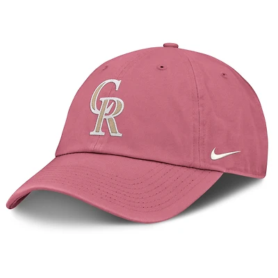 Unisex Nike Pink Colorado Rockies Mother's Day Club Adjustable Hat