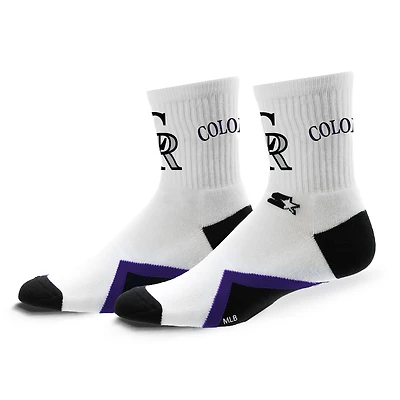 Unisex Starter  Colorado Rockies Striker Mid-Crew Socks
