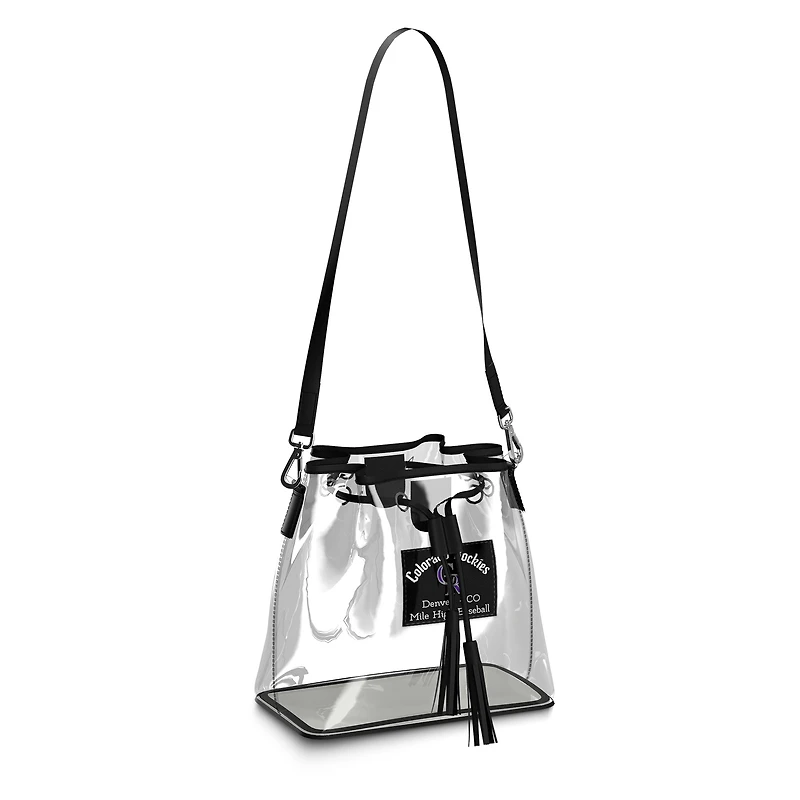 Sac à main transparent WEAR by Erin Andrews Colorado Rockies Stadium