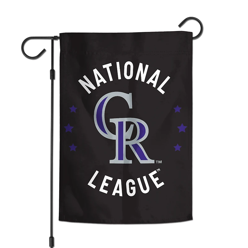 Drapeau de jardin double face WinCraft Colorado Rockies 12" x 18" America 250