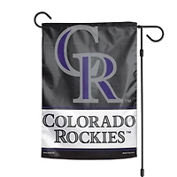 WinCraft Colorado Rockies Drapeau de jardin double face 30,5 x 45,7 cm