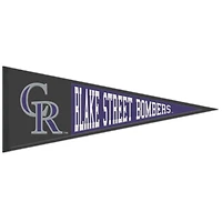 WinCraft Colorado Rockies 13" x 32" Slogan Pennant