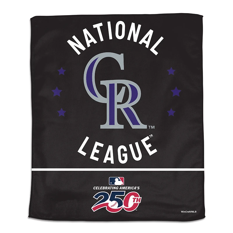 Serviette de rallye WinCraft Colorado Rockies 15" x 18" America 250