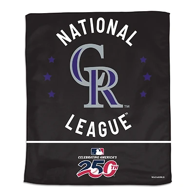 Serviette de rallye WinCraft Colorado Rockies 15" x 18" America 250